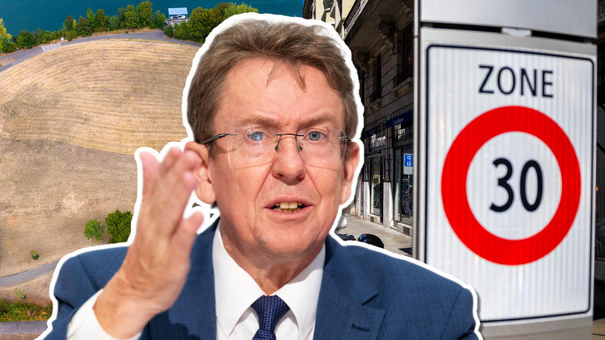 La sécheresse et les zones 30 km/h ont fragilisé la position d'Albert Rösti au sein du Conseil fédéral.