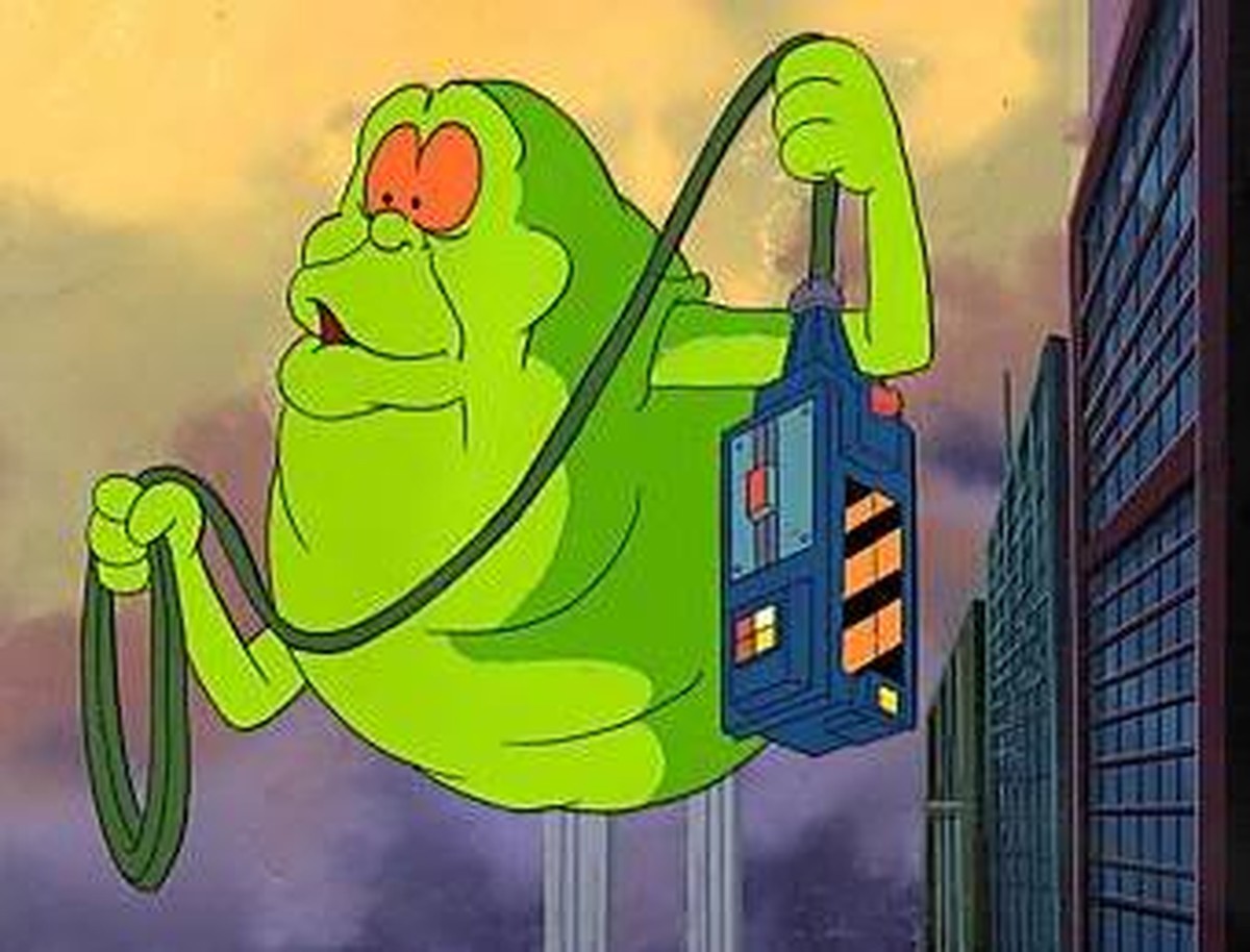 Der gute und leicht dümmliche Geist bei «Ghostbusters».