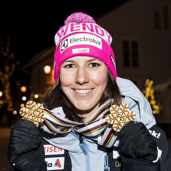 Ski Wendy Holdener feiert PremierenSieg mit Party in New York