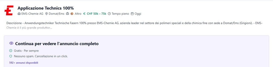 Frontaliere Ticino ist eine Onlineplattform, die sich an italienische Grenzgänger richtet.