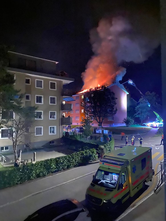 Brand vom 7. Juli 2022 in Uster