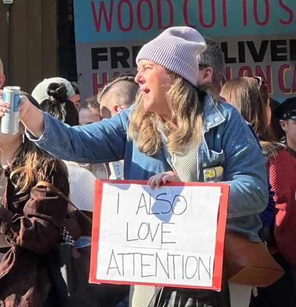 Signs at the New York Marathon