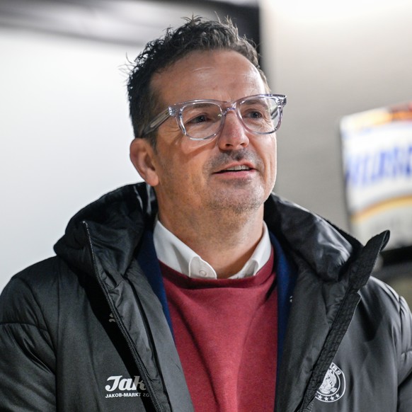 Tigers Sportchef Pascal Mueller, vor dem Qualifikations - Spiel der National League zwischen dem SC Bern und den SCL Tigers, am Samstag, 6. Dezember 2025, in der Postfinance Arena in Bern.(KEYSTONE /M ...