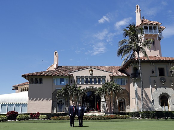 US-PrÃ¤sident Donald Trumps Golfresort Mar-a-Lago in Palm Beach im Bundesstaat Florida. (Archivbild)