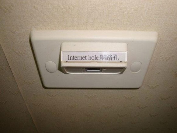 Internet Hole statt wifi