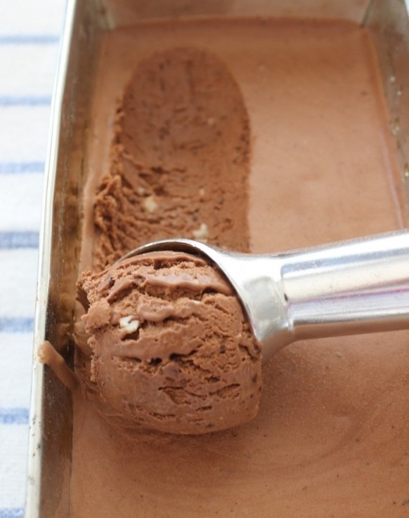 Schokolade Semifreddo Glace 
https://frauv.com/wp-content/uploads/2014/03/IMG_1327-682x1024.jpg