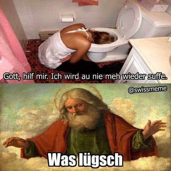 Weniger Ausgang bedeutet weniger Leute treffen – auf diese Typen können wir verzichten\nBi „ich trink nie meh Alkohol“ chunt mer dä in Sinn 😂