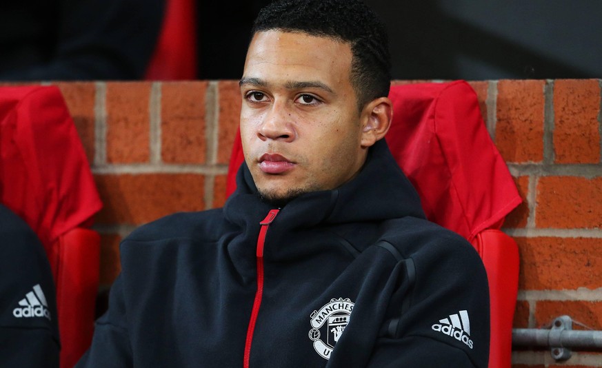 Memphis Depay of Manchester United ManU during the UEFA Europa League match at Old Trafford, Manchester. Picture date: October 20th, 2016. Pic Matt McNulty/Sportimage PUBLICATIONxNOTxINxUK

Memphis  ...