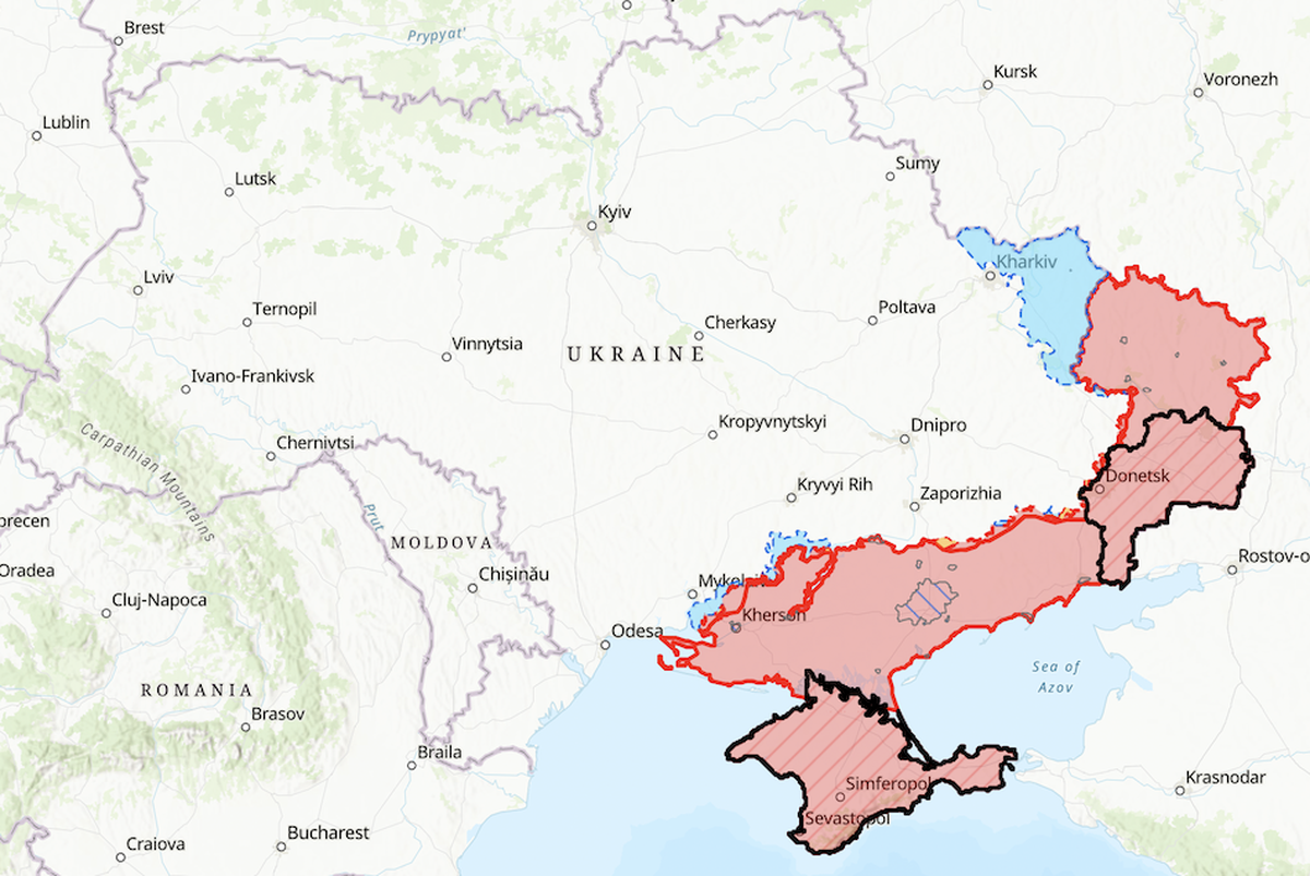 Situation en Ukraine (contre-offensive ukrainienne) au 12 septembre 2022
