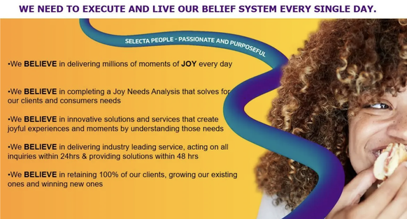 Selecta-Chef Christian Schmitz ist stolz auf sein «Belief System», das von Angestellten vorgetragen werden muss.