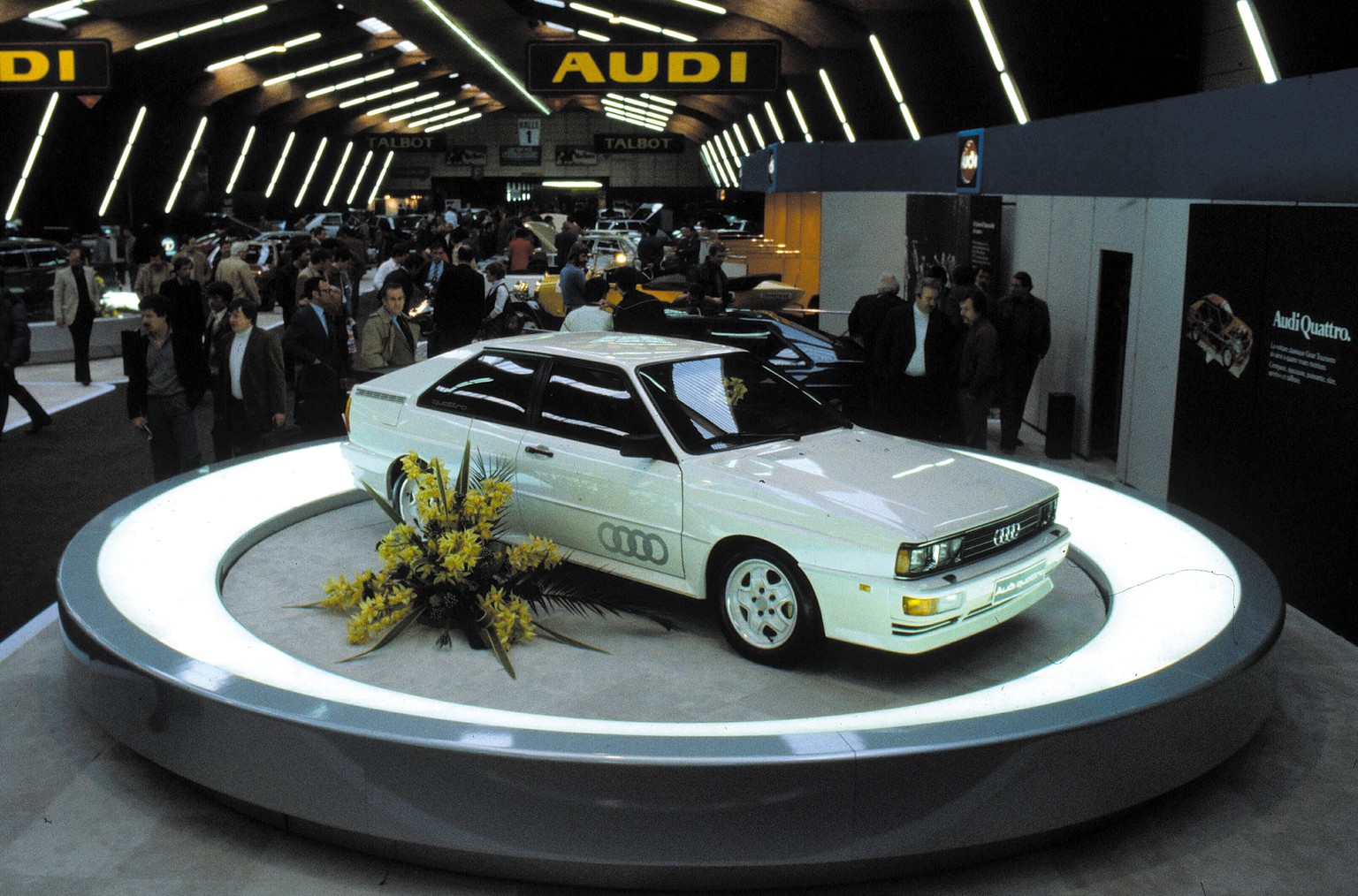 audi quattro 1980 genfer salon geneve auto 4x4 https://www.ausmotive.com/2009/03/21/past-master-audi-ur-quattro.html