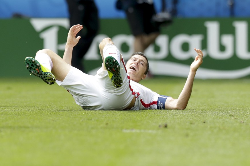 Trifft Lewandowski nicht bald das Tor, fliegt Polen raus.