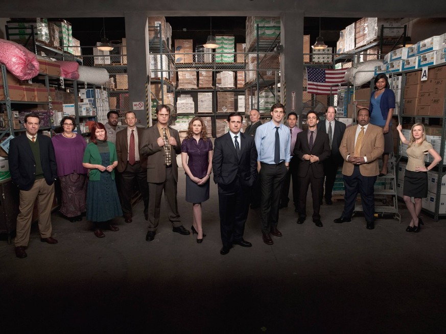 The Office Season 5 (2008 - 2009) Rainn Wilson, Jenna Fischer, Steve Carell, John Krasinski, B.J Novak and Cast Los Angeles CA PUBLICATIONxINxGERxSUIxAUTxONLY Copyright: xMitchellxHaasethx 32515_045TH ...