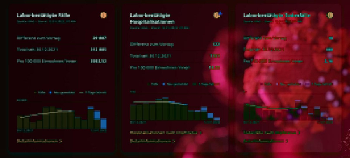 Das Covid-Dashboard des Bundes: Es sind Kurven, die unser Leben bestimmen.