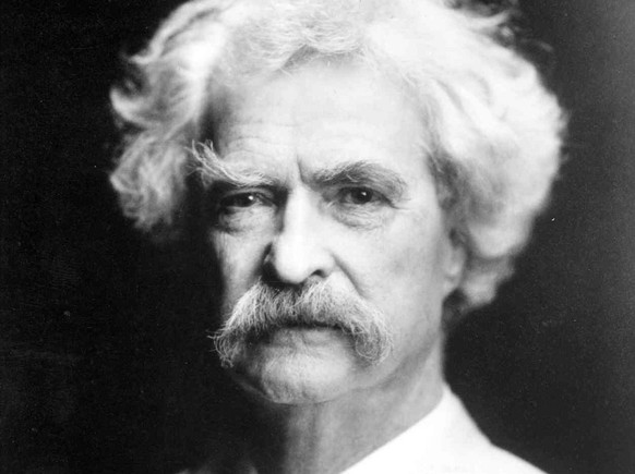 In this undated portrait released by The Mark Twain House &amp; Museum, author Mark Twain, born Samuel Langhorne Clemens is shown. (AP Photo/The Mark Twain House &amp; Museum)