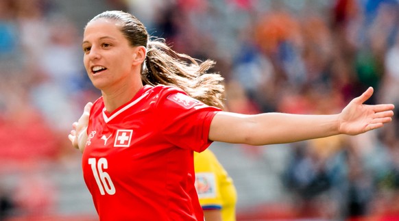 Hattrick gegen Ecuador: Fabienne Humm.