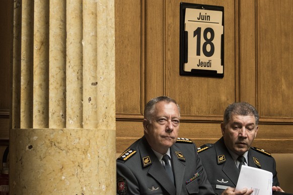 Blattmann im Bundeshaus.