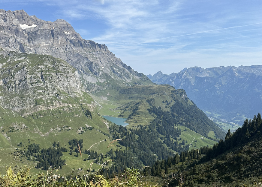 Mein Ziel aus der Ferne.