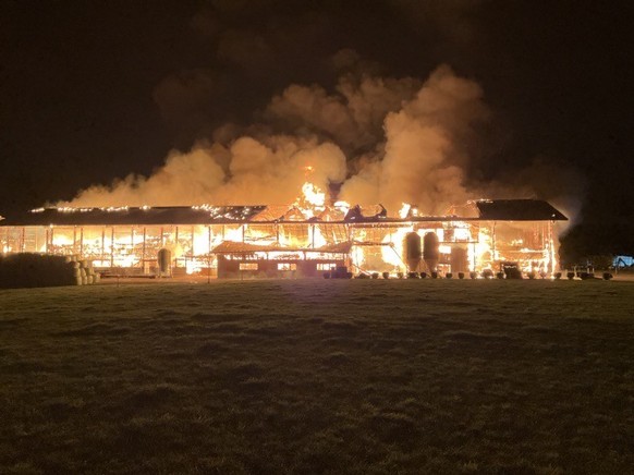 Brand in Bottens (VD)