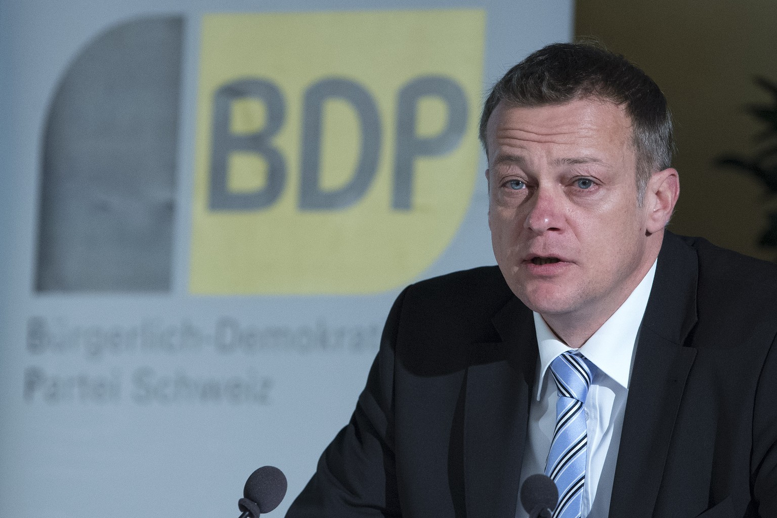 BDP-Parteipräsident Martin Landolt will die Berner Sektion von der SVP-Linie wegbringen.