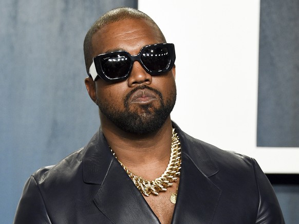FILE - Kanye West arrives at the Vanity Fair Oscar Party in Beverly Hills, Calif., on Feb. 9, 2020. Kanye just wants to be Ye. Kanye West filed court documents Tuesday, Aug. 24, 2021, to legally chang ...