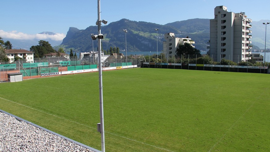 Hergiswil Fussballplatz