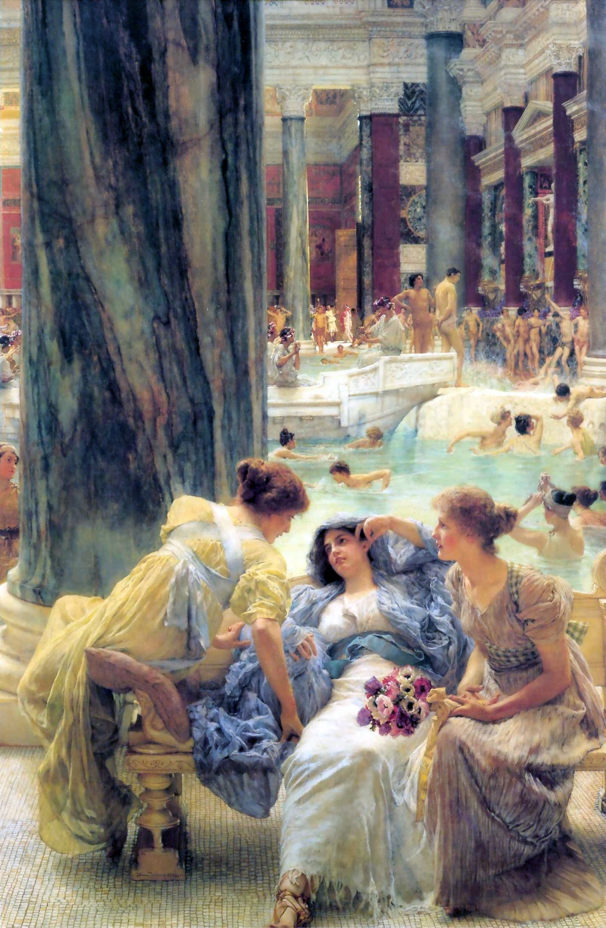Lawrence Alma-Tameda, «The Baths at Caracalla», 1899.