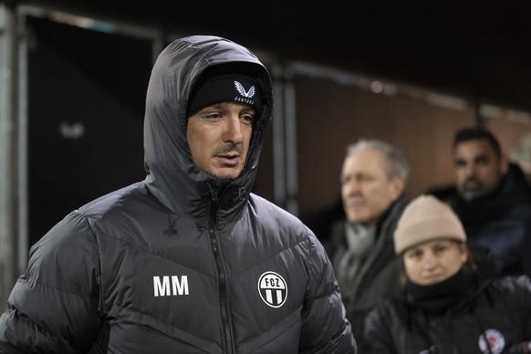 Milos Malenovic, FCZ Sportchef, im Fussball Meisterschaftsspiel der Super League zwischen Winterthur, FCW, und Zuerich, FCZ, im Stadion Schuetzenwiese, am Donnerstag, 6. Februar 2025 in Winterthur. (K ...