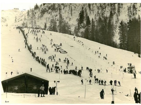Die erste Weltcup-Piste in Berchtesgaden.