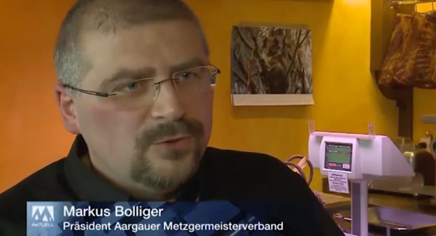 Sieht die Schuld nicht nur bei der Metzgerei, sondern auch bei der Industrie: Markus Bolliger, Präsident des Metzgermeisterverbands Aargau.