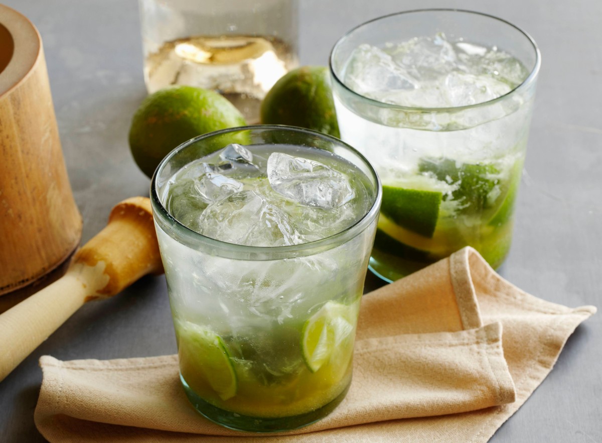 Ingrid Hoffman's Caipirinha http://www.foodnetwork.com/recipes/dave-lieberman/caipirinha-cocktail-recipe.html