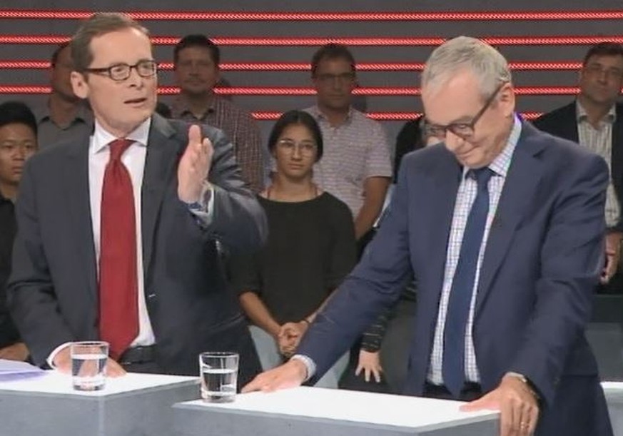 Roger Köppel sprengt die Zürcher Ständerats-«Arena» – zumindest fast