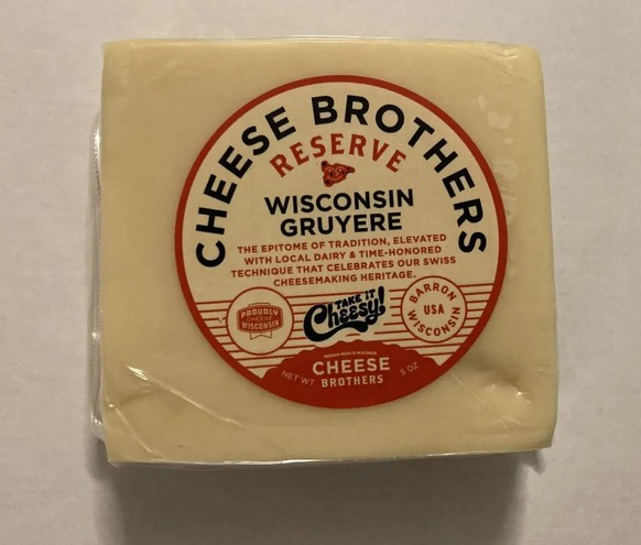 Der «Wisconsin Gruyère» der Käserei Cheese Brothers.