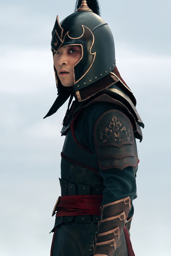 Avatar: The Last Airbender. Dallas Liu as Prince Zuko in episode 101 of Avatar: The Last Airbender. Cr. Robert Falconer/Netflix © 2023