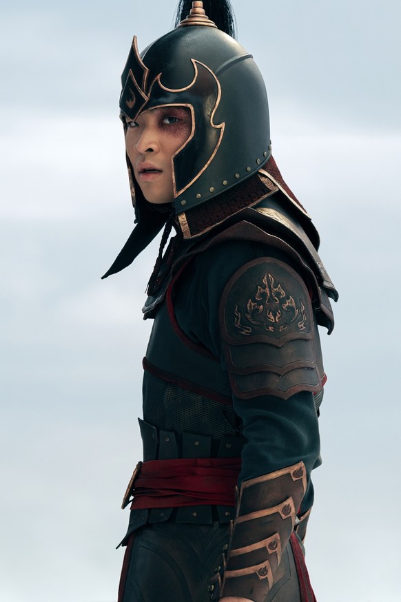Avatar: The Last Airbender.  Dallas Liu as Prince Zuko in Episode 101 of Avatar: The Last Airbender.  kr.  Robert Falconer/Netflix © 2023