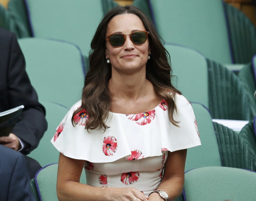 Britain Tennis - Wimbledon - All England Lawn Tennis &amp; Croquet Club, Wimbledon, England - 27/6/16 Pippa Middleton REUTERS/Paul Childs