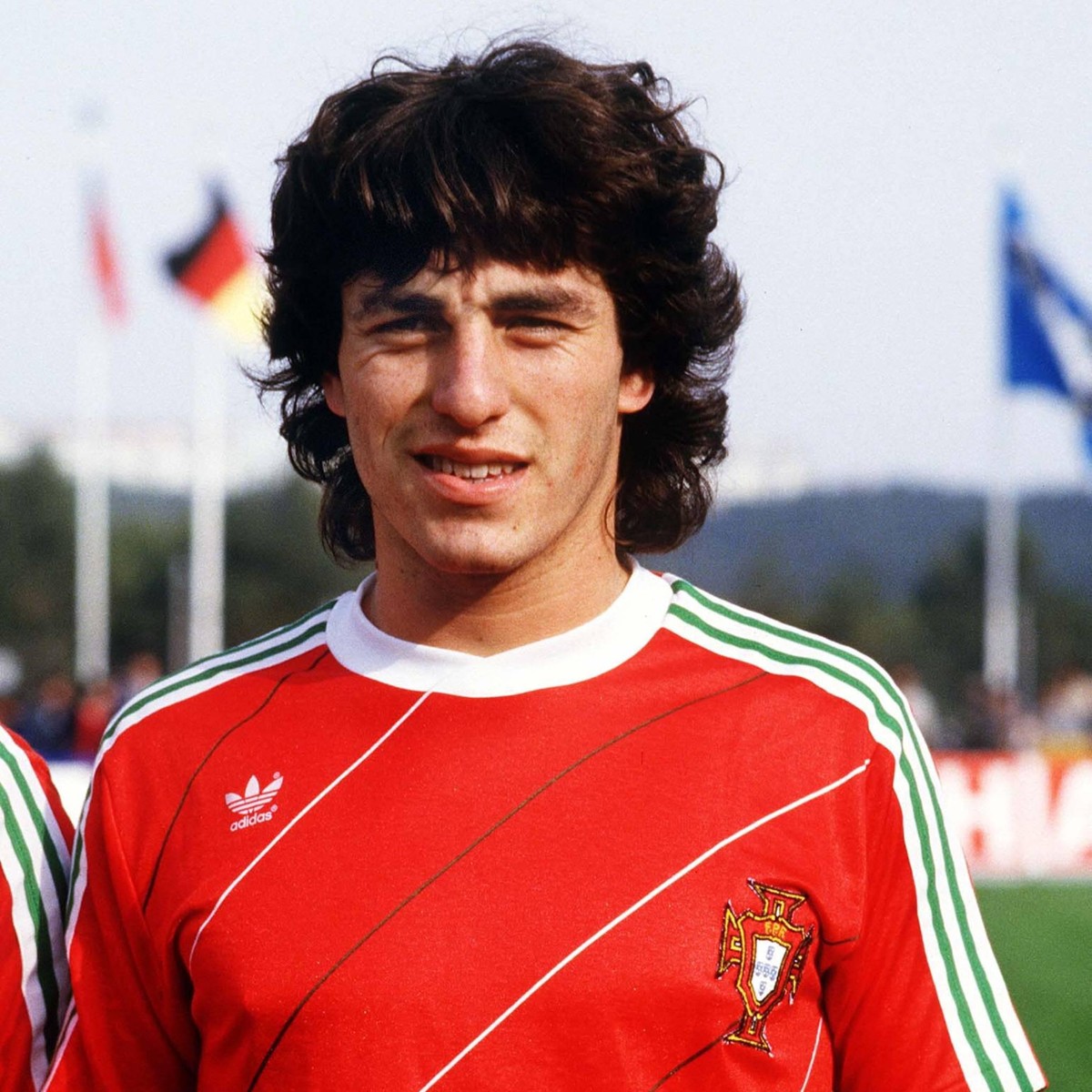 Bildnummer: 07722987 Datum: 24.02.1985 Copyright: imago/Colorsport
Paulo Futre (Portugal) Portugal v West Germany. 24/2/85. PUBLICATIONxINxGERxSUIxAUTxHUNxPOLxUSAxONLY ; Fussball Herren vdia xmk xo0x ...