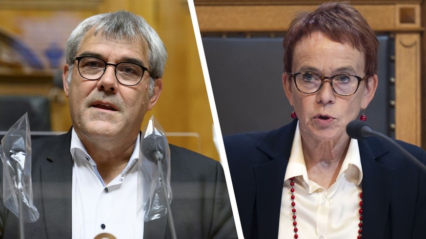 Geht alles nach rechten Dingen zu, werden Eric Nussbaumer und Eva Herzog im Dezember ins Präsidium des Nationalrats beziehungsweise des Ständerats gewählt.