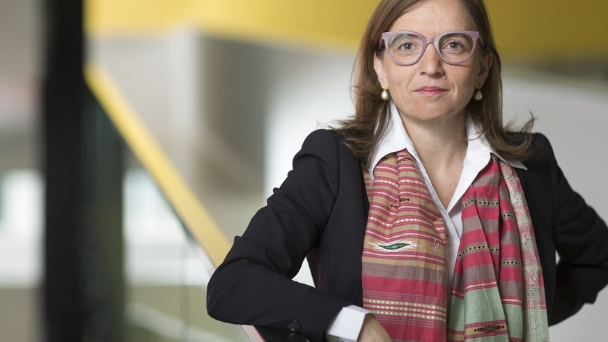 Portrait of Philomena Colatrella, General Secretary and Vice-President of the Corporate Executive Commitee of Swiss CSS Insurance, taken at CSS' headquarters in Lucerne, Switzerland, on January 14, 20 ...