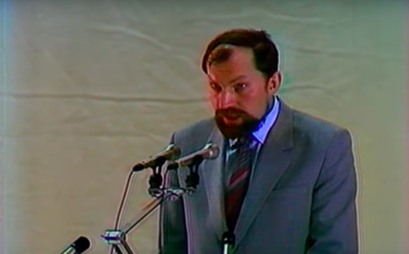 Didn't last a week: Albertas Šimėnas, former Prime Minister of the Republic of Lithuania.