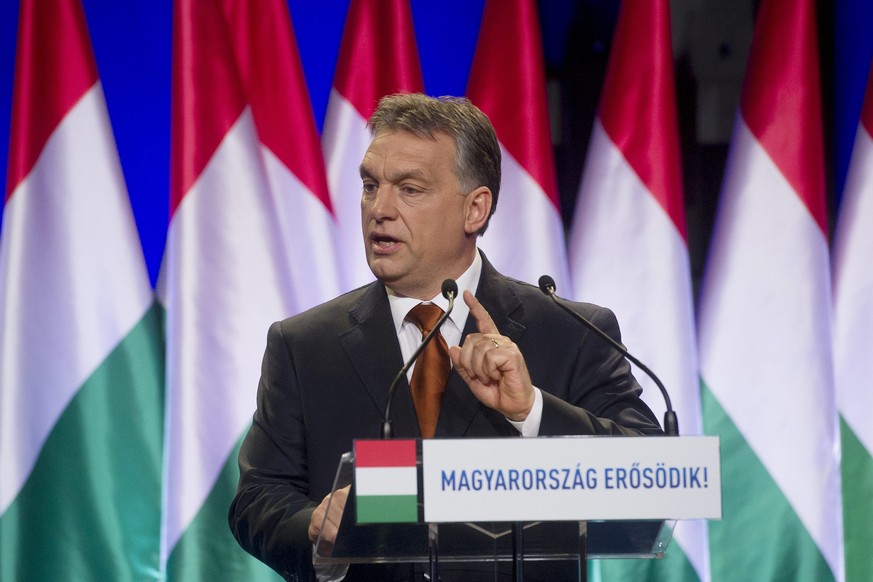 Muss nicht zum ersten mal herbe Kritik einstecken: Viktor Orban, der Premier von Ungarn.&nbsp;