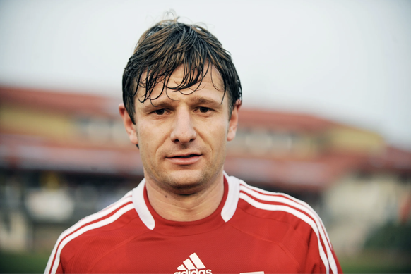 Ein Bild aus den Anfängen: Udo Portmann als Spielertrainer des FC Rothenburg.