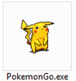 Das Logo des vermeintlichen Pokémon-Go-Games für Windows.