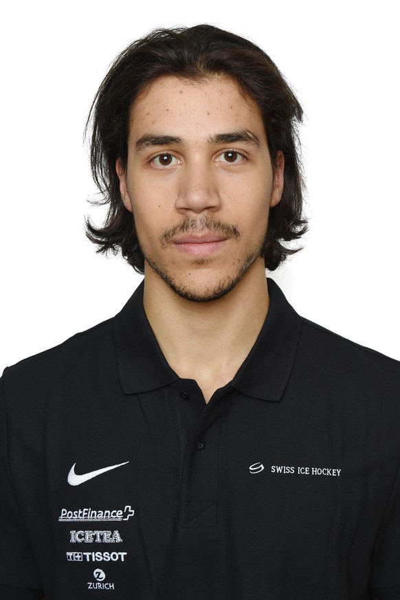 10.02.2016; Kloten; Eishockey - Training Schweiz;
Samuel Guerra (SUI) 
(Andy Mueller/freshfocus)