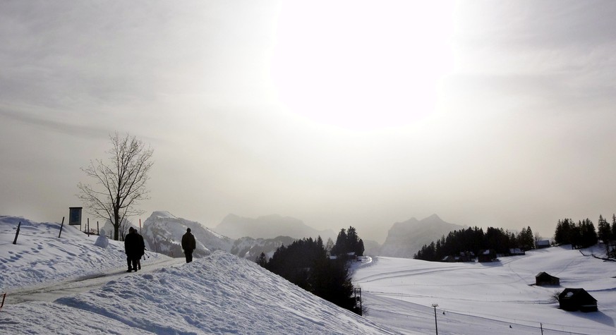 Amden: Ein kleines Dorf mit einem kleinen Skigebiet.