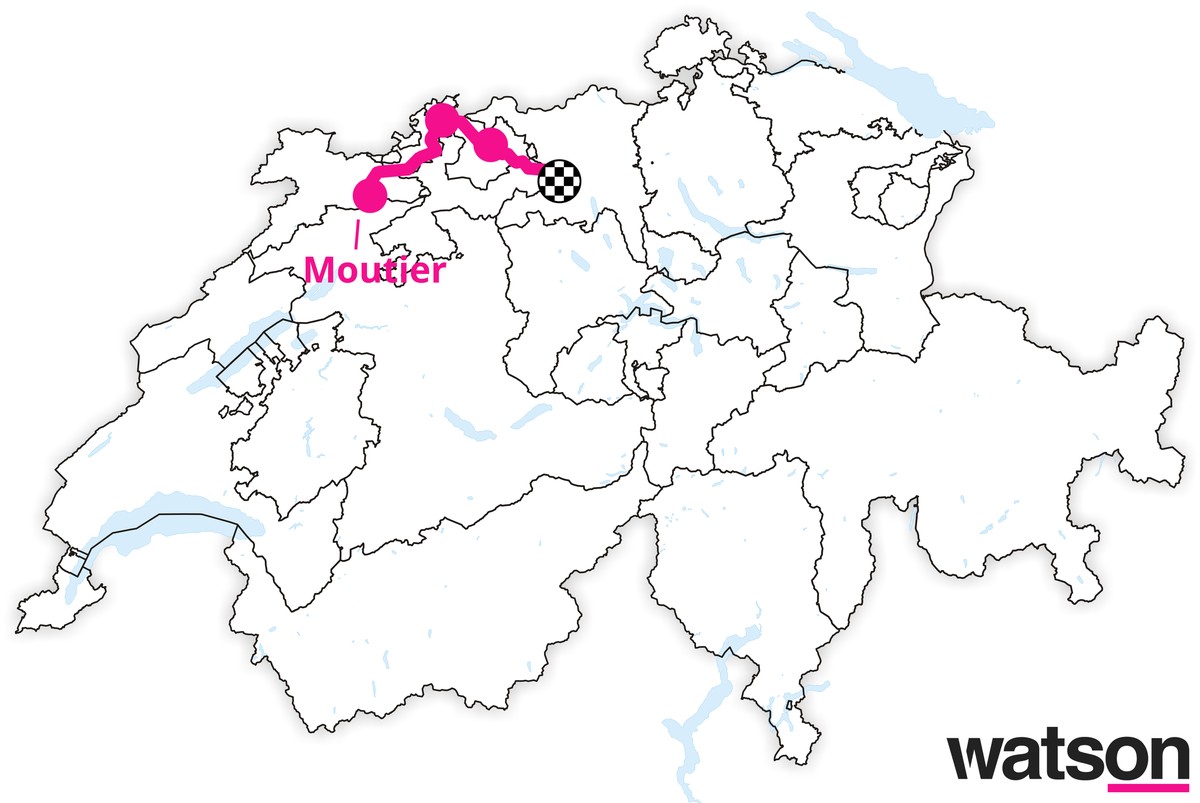 Das war die heutige Route.