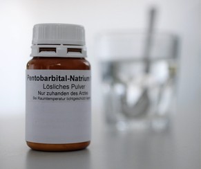 Das Schlafmittel Pentobarbital zur Sterbehilfe.&nbsp;