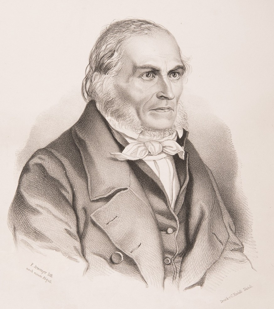German liberal Ludwig Snell comes to Switzerland as a political refugee.  At the time, he put forward the principle that an accused is presumed innocent until convicted.  In the ...