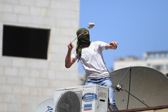 Ein palästinensischer Aktivist in Hebron.