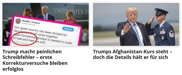 Trump macht peinlichen Schreibfehler – erste Korrekturversuche bleiben erfolglos
Wer im Glashaus sitzt...